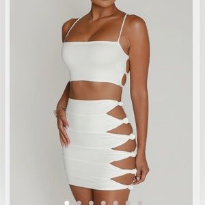 Myoutfit online two piece set skirt and top